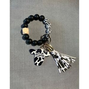 Cow‎ Keychain  bracelet